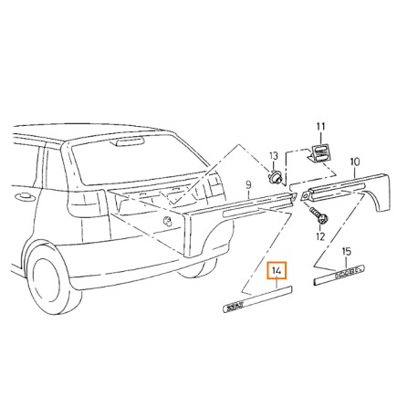 6K6853691C LETRERO ORIGINAL SEAT IBIZA/CORDOBA