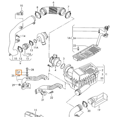1J0129734 original bushing