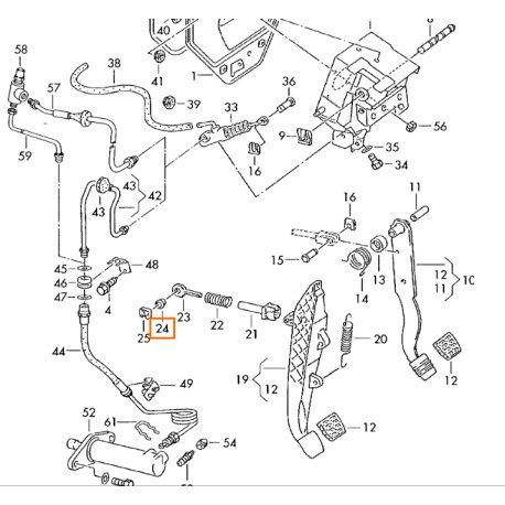 ORIGINAL 191721430 bushing