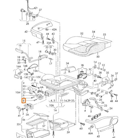 1J0881204A GUIDE PIECE original