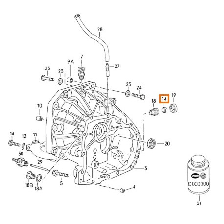 085301227 Radial-Wellendichtring Original
