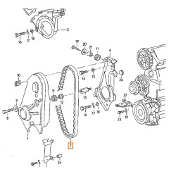 Original timing belt 052109119