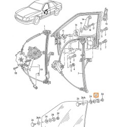 Perno guida originale 443845459D