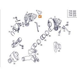 A6461420080 GUARNIZIONE AGGIUNTIVA Originale Mercedes