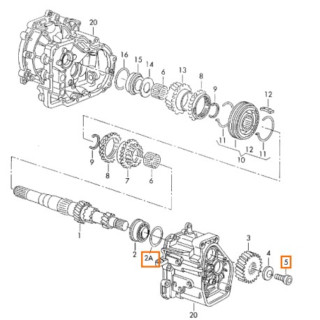 ORIGINAL N90574702 tornillo