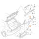 ORIGINAL 8l0867775 1ej ABDECKUNG FÜR UNTERSTÜTZUNG Audi A3