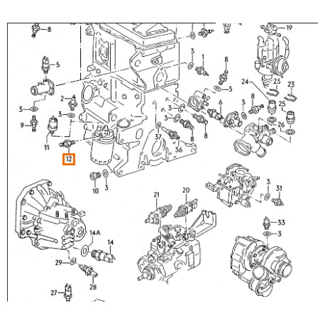 049919563a sensor ORIGINAL