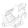 ORIGINAL 8L0867723 Audi A3 retaining clip