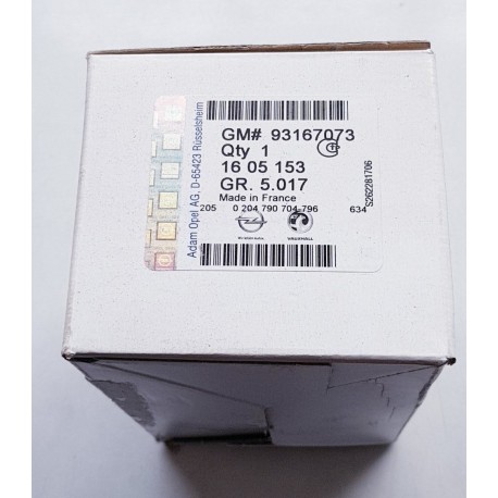 1605153 JUEGO, ALMOHADILLAS DE FRICCION, FRENO, SIN AMIANTO 93167073