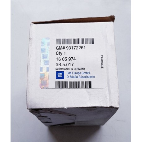 1605974 set de pastillas freno original opel 93172261