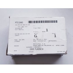 1605455 conjunto de pastilhas de freio original opel 93192639