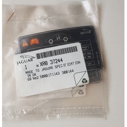 xr837244 etiqueta adhesiva original jaguar